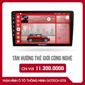 MÀN HÌNH Ô TÔ THÔNG MINH GOTECH GT8